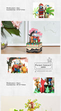 Load image into Gallery viewer, DIY Wedding Souvenirs Wooden Restaurant Decoration Christmas Music Box Merry-go-round