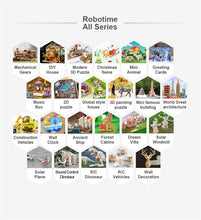 Load image into Gallery viewer, DIY Wedding Souvenirs Wooden Restaurant Decoration Christmas Music Box Merry-go-round