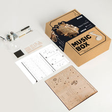 Load image into Gallery viewer, DIY Hand Crank Music Box Machinarium