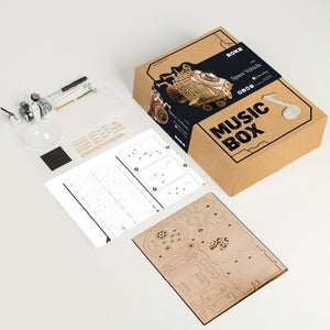 DIY Hand Crank Music Box Machinarium
