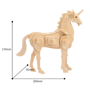 DIY Wooden  Unicorn