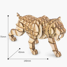 Load image into Gallery viewer, DIY Wooden Tiger Kit