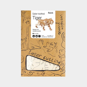 DIY Wooden Tiger Kit