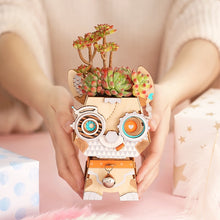 Load image into Gallery viewer, ILikeBuilding Cute Kitty Cat Flower Pot
