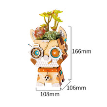 Load image into Gallery viewer, ILikeBuilding Cute Kitty Cat Flower Pot
