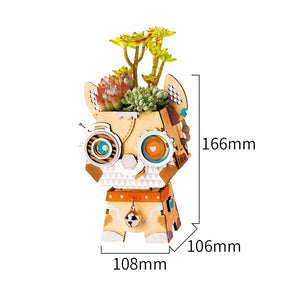 ILikeBuilding Cute Kitty Cat Flower Pot