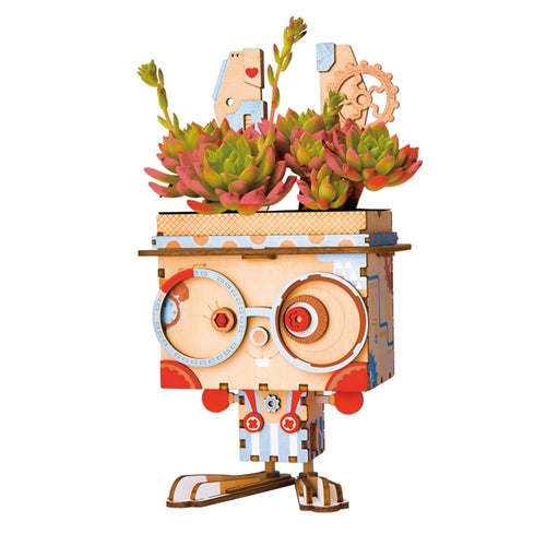 ILikeBuilding Cute Bunny Flower Pot