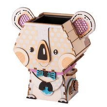 Load image into Gallery viewer, ILikeBuilding Stylish Wooden Koala Flower Pot