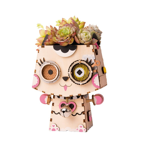 ILikeBuilding Cute Puppy Flower Pot