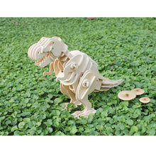 Load image into Gallery viewer, DIY Biting T-Rex Creative Sound Control Dinosaur