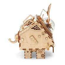 Load image into Gallery viewer, DIY Movement Wooden dogs Model Music Box