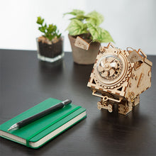 Load image into Gallery viewer, DIY Movement Wooden dogs Model Music Box