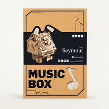 Load image into Gallery viewer, DIY Movement Wooden dogs Model Music Box