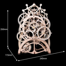 Load image into Gallery viewer, DIY Classic Pendulum Clock Model Building Kit