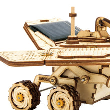 Load image into Gallery viewer, Moveable Spirit Rover Solar Energy Wooden Model Building Kit