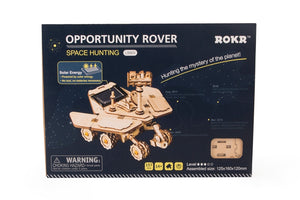 Moveable Spirit Rover Solar Energy Wooden Model Building Kit