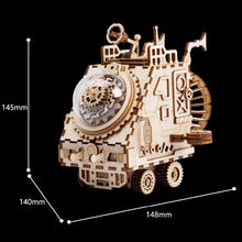 Load image into Gallery viewer, DIY Hand Crank Music Box Machinarium