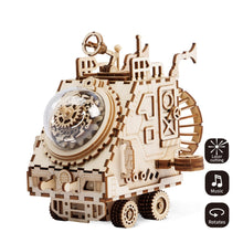 Load image into Gallery viewer, DIY Hand Crank Music Box Machinarium