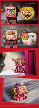 Load image into Gallery viewer, Limited Edition Colorful  Robot Model Building Kit Wooden Steampunk Music Box