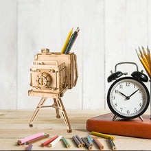 Load image into Gallery viewer, DIY Wooden Vintage Camera