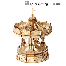 Load image into Gallery viewer, DIY Wooden Merry-Go-Round Kit