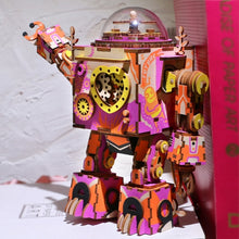 Load image into Gallery viewer, Steampunk DIY Submarine Brain Training Music Box
