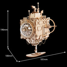 Load image into Gallery viewer, Steampunk DIY Submarine Brain Training Music Box