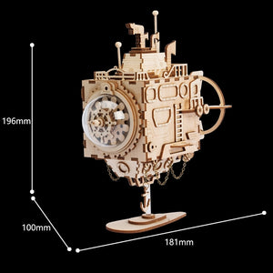 Steampunk DIY Submarine Brain Training Music Box