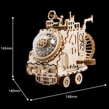 Load image into Gallery viewer, Steampunk DIY Submarine Brain Training Music Box