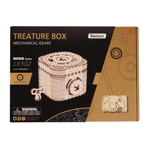 DIY Wooden Treasure Box Kit