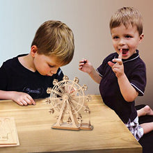 Load image into Gallery viewer, DIY Wooden Ferris Wheel Puzzle