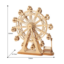 Load image into Gallery viewer, DIY Wooden Ferris Wheel Puzzle