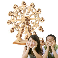 Load image into Gallery viewer, DIY Wooden Ferris Wheel Puzzle