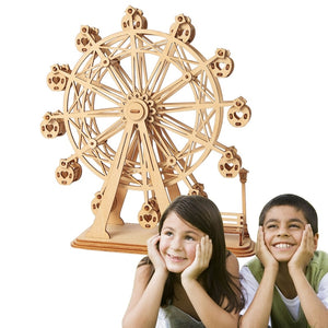 DIY Wooden Ferris Wheel Puzzle