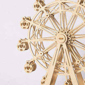 DIY Wooden Ferris Wheel Puzzle