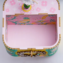 Load image into Gallery viewer, DIY 3D Rotatable Dancing Ballerma Wooden Puzzle Game Assembly Music Box