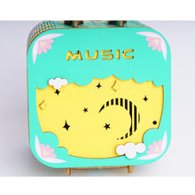 Load image into Gallery viewer, DIY 3D Rotatable Dancing Ballerma Wooden Puzzle Game Assembly Music Box