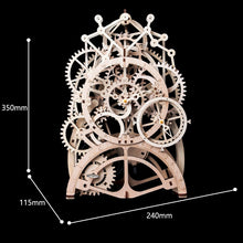 Load image into Gallery viewer, DIY 3D Mechanical Model Wooden Puzzle