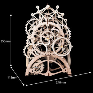 DIY 3D Mechanical Model Wooden Puzzle