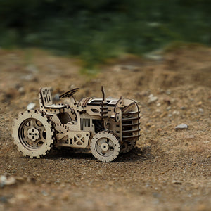 DIY 3D Mechanical Model Wooden Puzzle