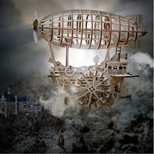 Load image into Gallery viewer, DIY 3D Mechanical Model Wooden Puzzle