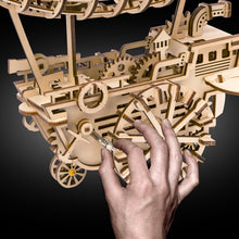 Load image into Gallery viewer, DIY 3D Mechanical Model Wooden Puzzle