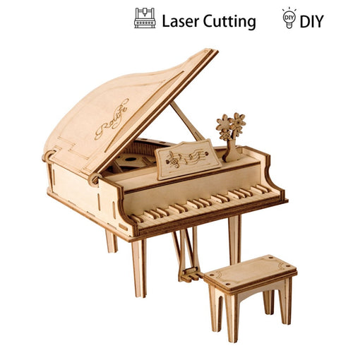 DIY Wooden Grand Piano
