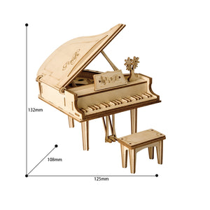 DIY Wooden Grand Piano