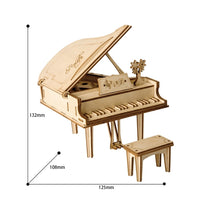 Load image into Gallery viewer, DIY Wooden Grand Piano