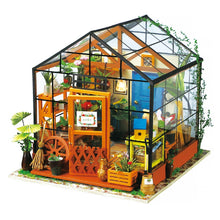 Load image into Gallery viewer, DIY Doll House Adult Miniature Wooden Dollhouse Model Building Kits