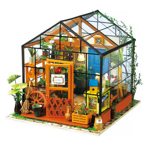 DIY Doll House Adult Miniature Wooden Dollhouse Model Building Kits