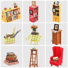 Load image into Gallery viewer, DIY Doll House Adult Miniature Wooden Dollhouse Model Building Kits