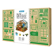 Load image into Gallery viewer, DIY Doll House Adult Miniature Wooden Dollhouse Model Building Kits