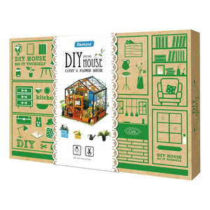 DIY Doll House Adult Miniature Wooden Dollhouse Model Building Kits